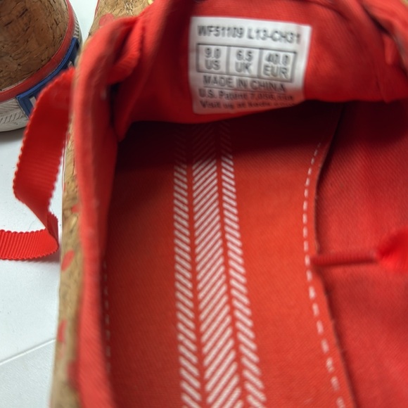Women’s Keds Boat shoes (cork and canvas) Size 9 - Picture 9 of 9